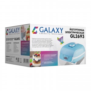 Йогуртница Galaxy GL2693 (20Вт, 0,9л)