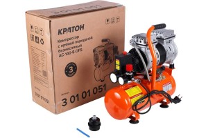 Компрессор с прямой передачей безмасляный Кратон AC-140-8-OFS