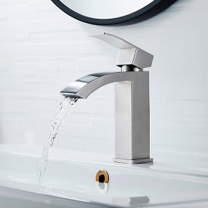 Смеситель для раковины нержавеющая сталь LEDEME L71017