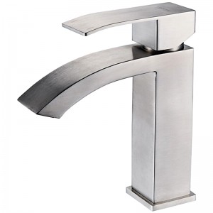 Смеситель для раковины нержавеющая сталь LEDEME L71017