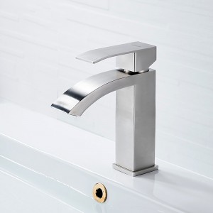 Смеситель для раковины нержавеющая сталь LEDEME L71017