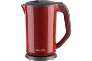 Чайник Galaxy GL0318 КРАСНЫЙ электрический (2000Вт, 1,7л)