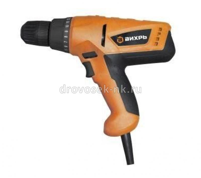 Дрель-шуруповерт ВИХРЬ СШ-550/2 (БЗП, 10мм, 550Вт, 2 скорости) 72/16/1