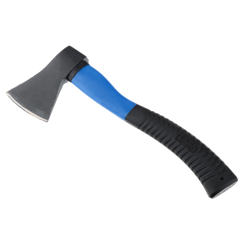 Топор кованый с фиберглассовой двухкомпонентной ручкой 500г РОКОТ 662-134
