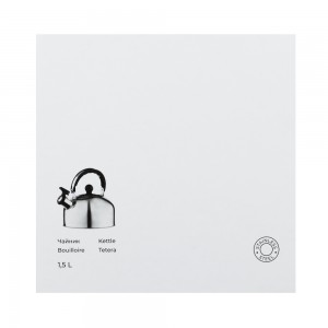 Чайник стальной 1,5л индукция 847-062