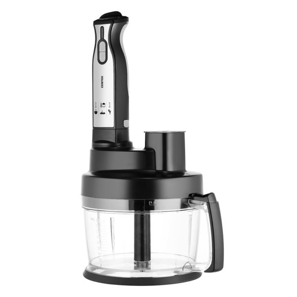 Блендер Centek CT-1310 1200Вт, шинковка 2.0л (+нарезка КУБИКОВ 8х8мм), чоппер 0.5, венчик, стакан