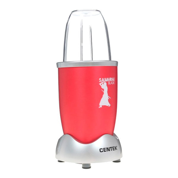 Мульти-блендер Centek CT-1324 800 Вт, 12 ПРЕДМЕТОВ, стаканы 800 и 500 мл, 2 ножа, корпус алюминий