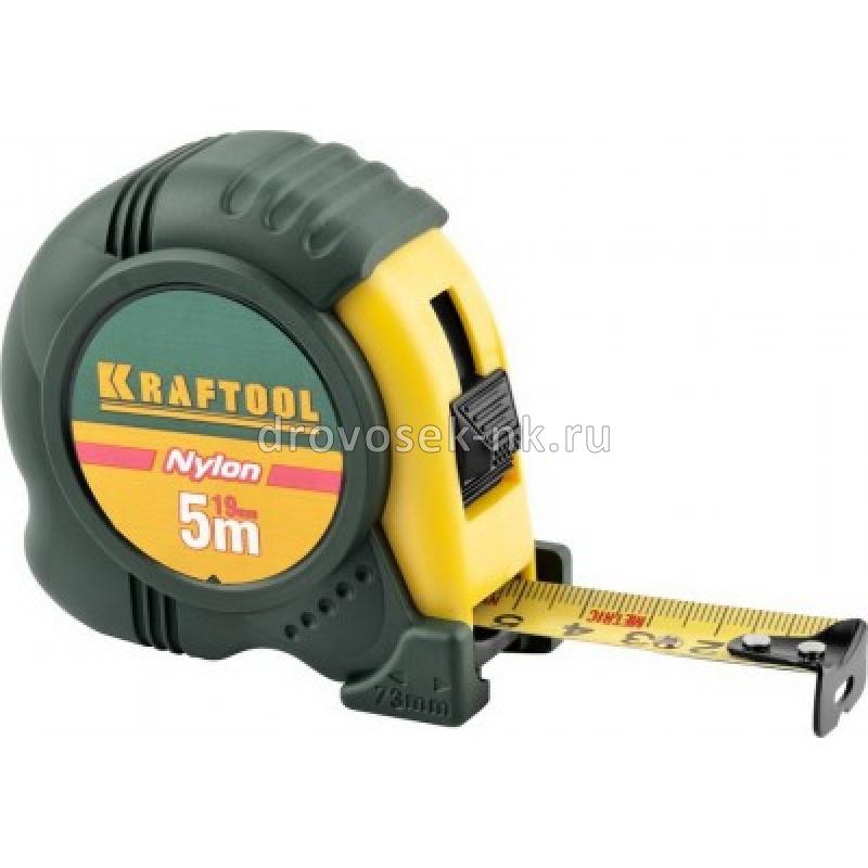 Рулетка 5м*19мм обрез.корпус KRAFTOOL 34122-05-19_z01