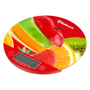 Весы кухонные электрические SA-6076F до 8кг фрукты