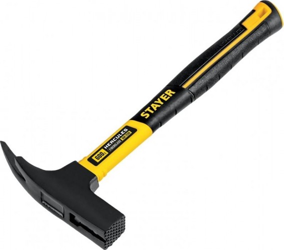 Молоток кровельщика 600гр с фиберглассовой рукояткой STAYER 20201_z01