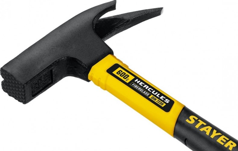 Молоток кровельщика 600гр с фиберглассовой рукояткой STAYER 20201_z01