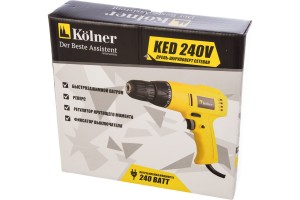 Дрель сетевая Kolner KED 240V 240Вт