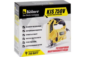 Лобзик электрический 750 Вт Kolner KJS 750V