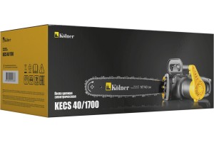 Пила цепная эл.1700Вт, длина шины 16"/40см, скорость цепи 12м/с Kolner KECS 40/1700