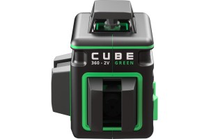 Построитель лазерных плоскостей (лазерный уровень) ADA CUBE 360-2V GREEN Professional Edition