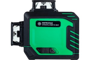 Построитель лазерных плоскостей (лазерный уровень) INSTRUMAX GREENLINER 3-360
