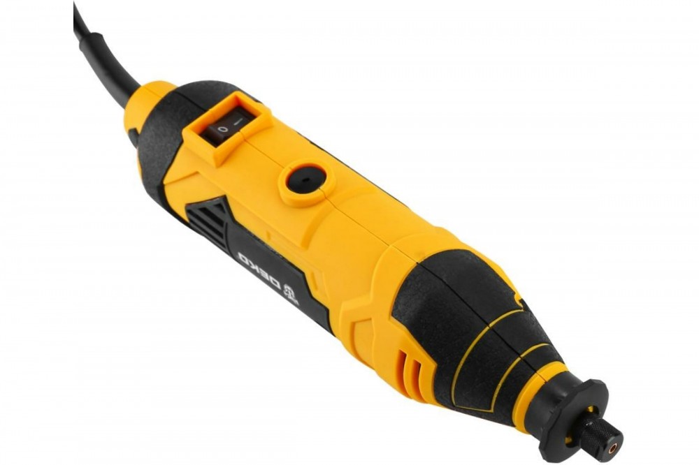 Гравер электрический с регулировкой скорости 200Вт DEKO DKRT200E + набор аксессуаров 175 шт 063-1416