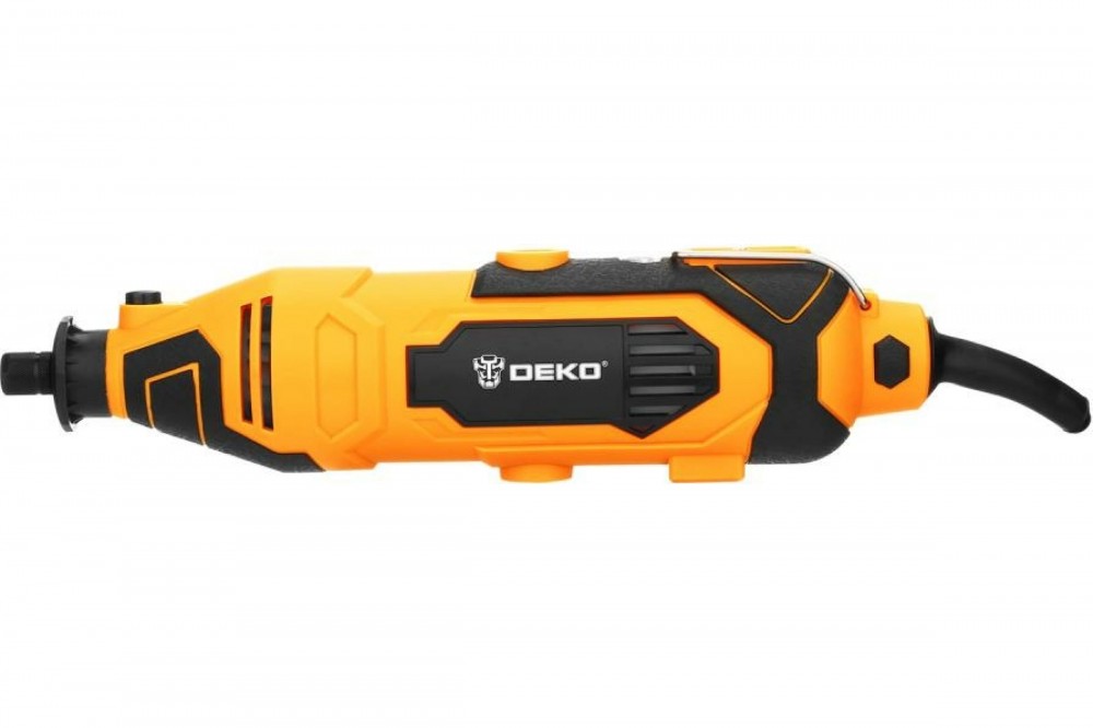 Гравер электрический с регулировкой скорости 200Вт DEKO DKRT200E + набор аксессуаров 175 шт 063-1416