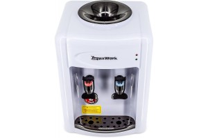 Кулер "Aqua Work 0,7TKR" (бело-черный), настольный, только нагрев