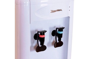 Кулер "Aqua Work 0,7LKR" бело-черный, напольный, (только нагрев)