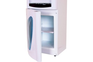 Кулер "Aqua Work 0,7LKR" бело-черный, напольный, (только нагрев)