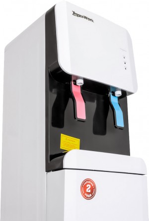 Кулер "Aqua Work 105LDR" бело-черный, напольный