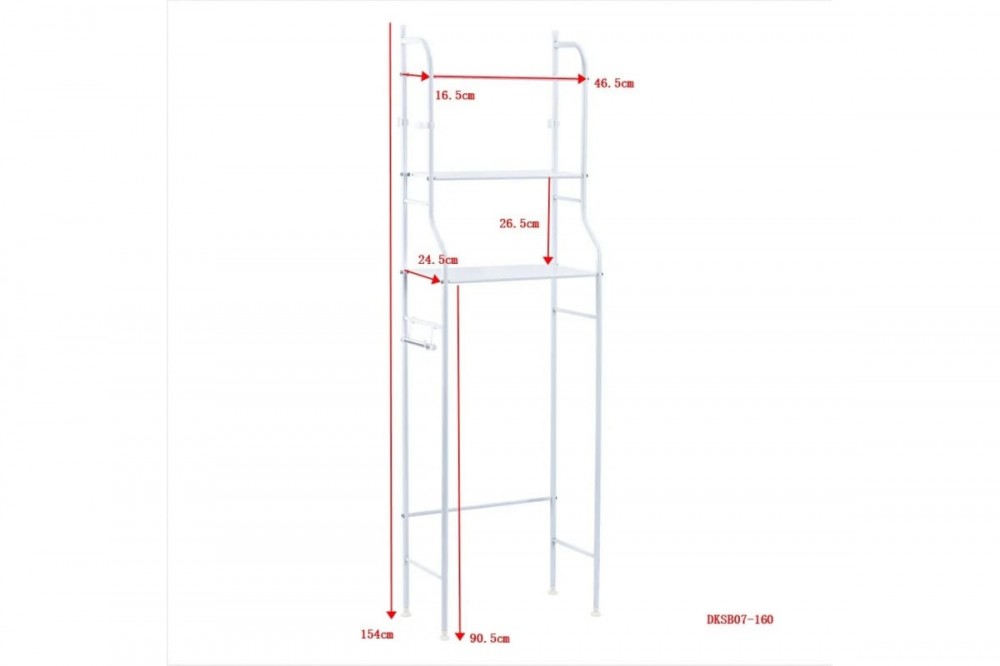 Стеллаж для ванной комнаты 3 полки DEKO DKSB07-160 067-0007
