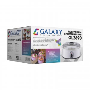 Йогуртница Galaxy GL2690 (20Вт, 7 стаканов, 1,5л)