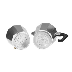 Кофеварка LARA 450мл (9*50 мл), для молотого кофе, алюм. корпус, итал. дизайн LR06-73