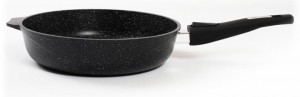 Сковорода индукционная 22см АП Гранит black Induction Pro со съемной ручкой арт. 022802И