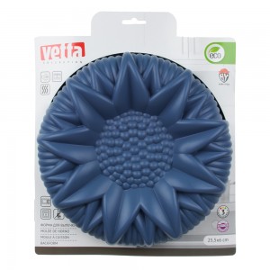 Форма силиконовая 25,5*6см, "Подсолнух", 3 цвета, HS-058A VETTA 891-015