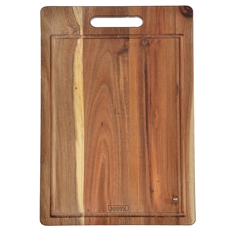 Доска разделочная акация, 43*26*1,5см SATOSHI