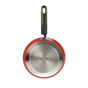 Сковорода блинная LARA LR01-53 (красн) алюм, 22*2см, толщина 3.0мм, антипригрное индукционное дно