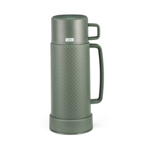 Термос LARA  - 650 мл, стеклянная колба, долгое сохранение, кружка LR04-81