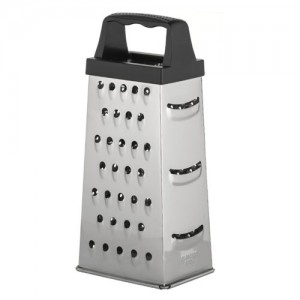 Терка - 4 поверхности LARA высота 20см, нерж. сталь, ручка LR07-50