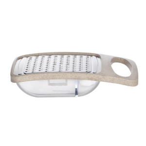 Терка - 1 поверхность LARA контейнер, нерж. сталь, волокно рисовой соломы LR07-57