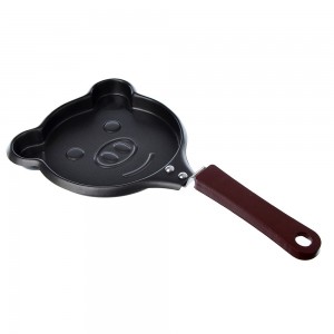 Мини-сковорода а/п угл сталь, d13,5см, "Забавные животные", 2 дизайна 846-214