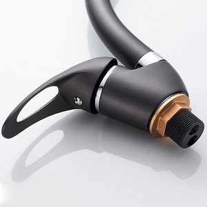 Смеситель для кухни с гайкой Графит LEDEME L5902U