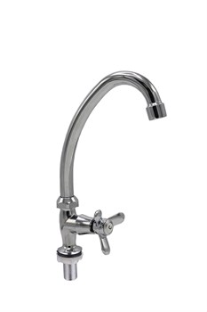 Смеситель DIKALAN универсальный под холодную воду (нерж. сталь) DKL234-2