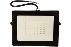 Прожектор СДО 06-50W 6500К IP65 черн. IEK