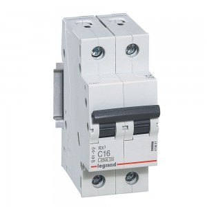 Автом. выкл. LEGRAND 2Р 10А RX3 4,5 кА C