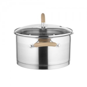 Набор посуды LARA серия БЕРЛИН 6 пр. (1.7+3.1+5.5л) индукционное капс. дно, крышка дуршлаг LR02-119