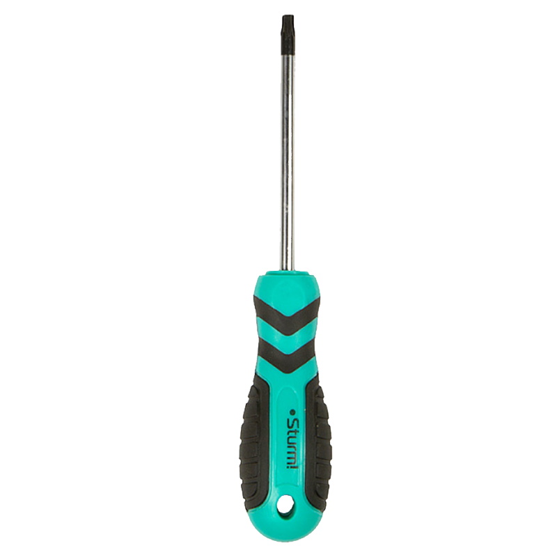 Отвертка TORX с отверстием 40Н*150мм, магн.наконеч., эрго ручка Sturm 1040-23-TT40-150