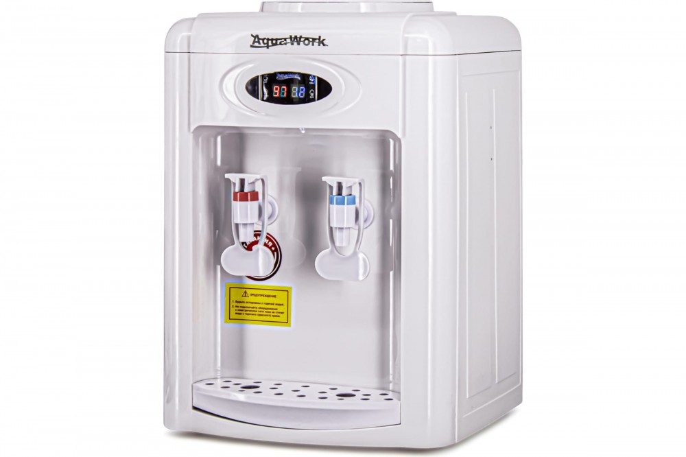 Кулер Aqua Work 0,7 ТDR (ST) белый,настольный, электронное охлаждение