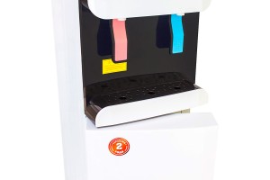 Кулер Aqua Work 105 LWR бело-черный, напольный, без охл и нагрева, шкаф, кнопка