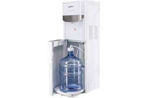 Кулер Aqua Work TY-LWDR71Т белый, электронный, напольный, три краника, бутыль внутри