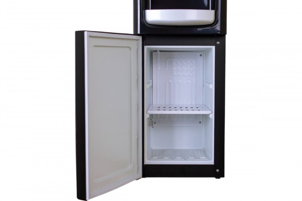 Кулер Aqua Work TY-LWYR33В черный/серебристый напольный, компрессор, 3 крана, холодильник