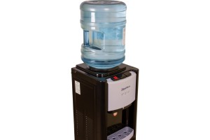 Кулер Aqua Work TY-LWYR33В черный/серебристый напольный, компрессор, 3 крана, холодильник