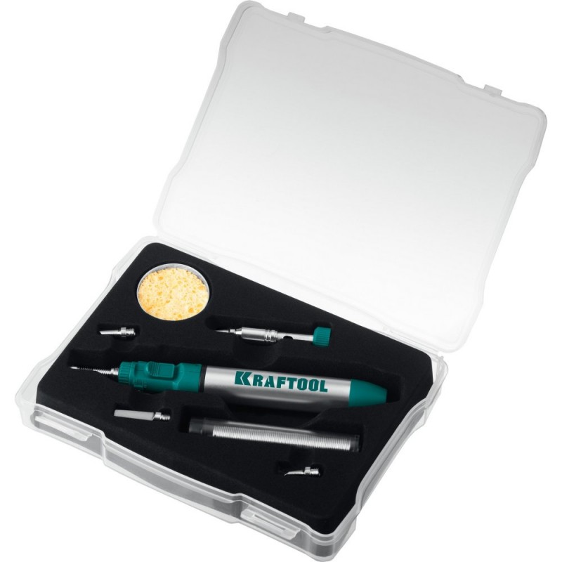 Паяльник газовый KRAFTOOL SolderPro 8в1 1300С 55504-H8