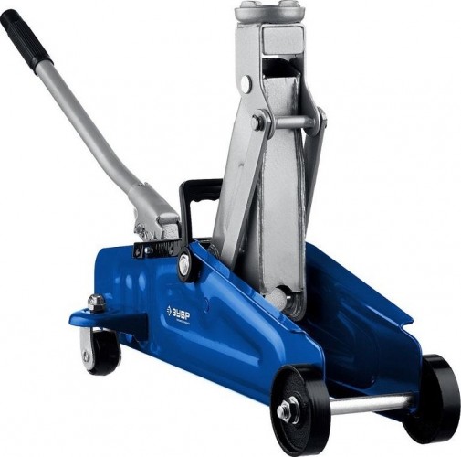 Домкрат подкатной 2,0т 135-330мм гидравлический в кейсе ЗУБР Т-30-K 43053-2-K